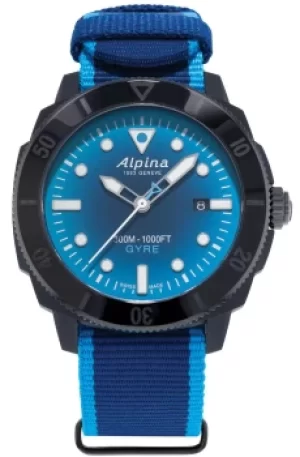 Image of Alpina Watch Seastrong Diver Gyre Smoked Blue Mens