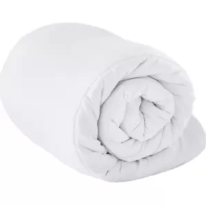 Image of Riva Home Hollow Fibre 10.5 Tog White Duvet Single Polycotton White