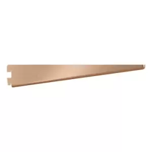 Image of Rothley Twin Slot Shelving Kit In Bright Copper 12" Brackets And 48" Uprights