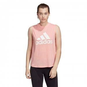Image of adidas Womens Essentials Must Haves Tank Top - Glory Pink/Wht