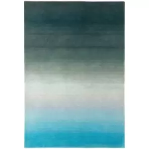 Image of Asiatic Carpets Ombre Hand Tufted Rug Blue - 120 x 170cm