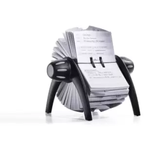 Image of Durable Telindex Flip Rotary Stand Black, Pack of 1