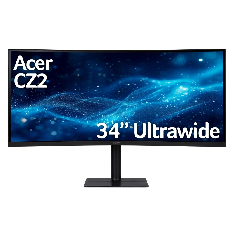 Image of Acer Professional CZ342CURJ0 34" Curved Wide QHD ZeroFrame 120Hz
