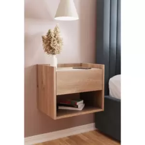 Image of Harmony Pair of Wall Mounted Bedside Tables
