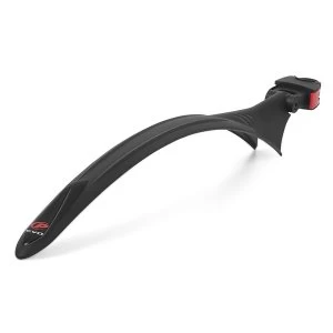 Image of Polisport Cross Country Evo Mudguard Rear Black