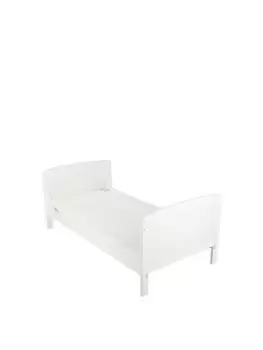 Image of CuddleCo Juliet Cot Bed and Cuddleco Harmony Sprung Mattress - White
