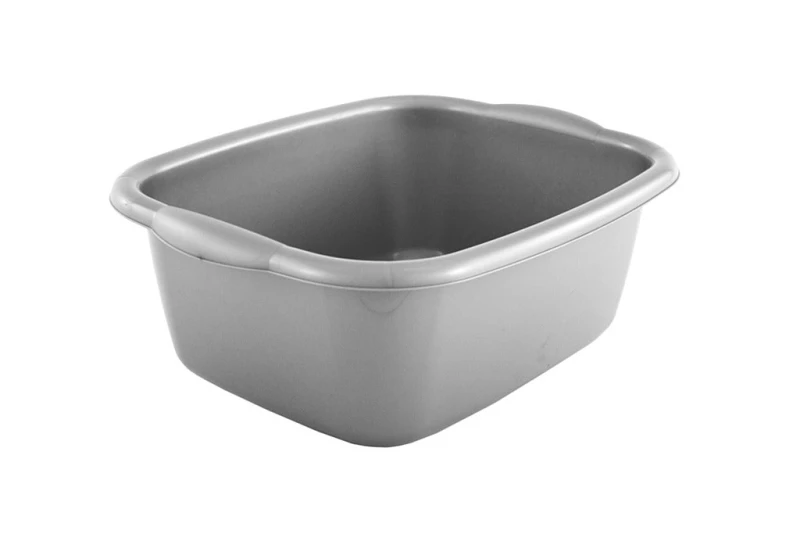 Image of Thumbs Up Rectangle Bowl, Platinum