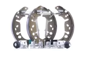 Image of Bosch Brake Set, drum brakes 0 204 114 669 OPEL,VAUXHALL,Corsa D Schragheck (S07),Adam (M13),Corsa Mk III (D) Schragheck (S07),Adam (M13)