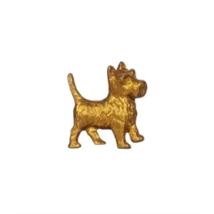 Image of Gold Terrier Drawer Knob