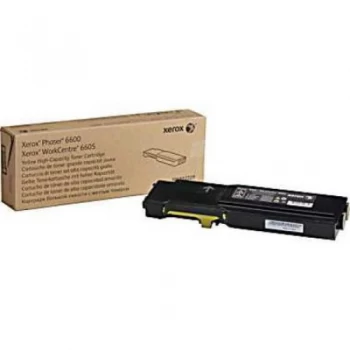 Image of Xerox 106R02231 Yellow Laser Toner Ink Cartridge