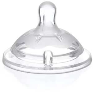 Image of Chicco Natural Feeling Step-up baby bottle teat 2 pcs 4m+ Adjustable 2 pc