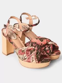 Image of Joe Browns Joe Browns Ipanema Platform Shoes Multi, Size 8, Women