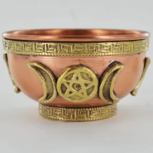 Image of Tripple Moon Copper Bowl (Small)