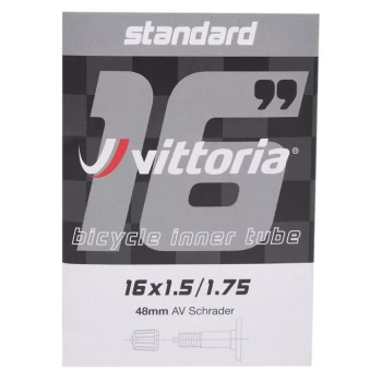 Image of Vittoria 48mm AV Schrader Inner Tube - Grey