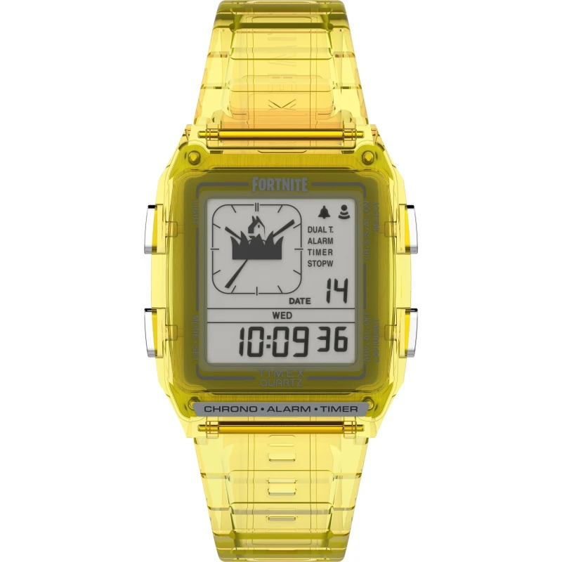Image of Timex Lab Collab Quartz Analogue Watch Yellow unisex 35mm