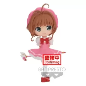 Image of Cardcaptor Sakura Clow Card Q Posket Mini Figure Sakura Kinomoto Ver. A 14 cm