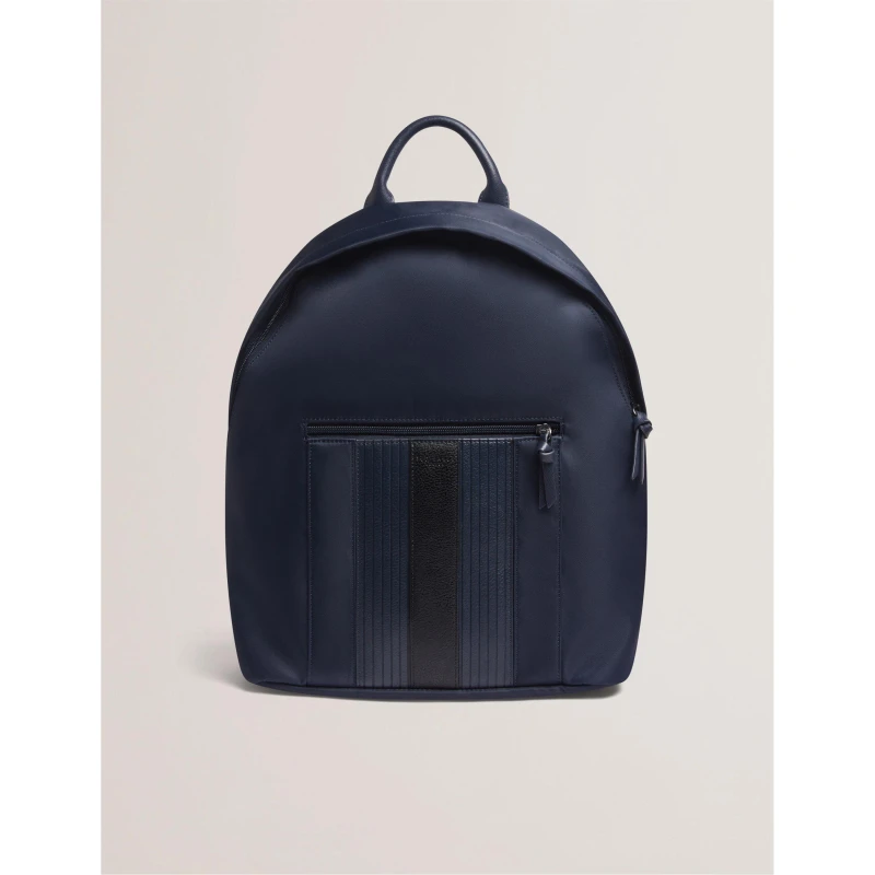 Image of Ted Baker Mens PU Backpack Navy male One Size