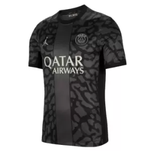 Image of Nike Paris Saint Germain Third Shirt 2023 2024 Adults - Grey