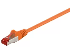 Image of Goobay CAT 6 Patch Cable S/FTP (PiMF), orange, 2m