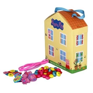 Image of Peppa Pig House Make Your Own Jewellery Set
