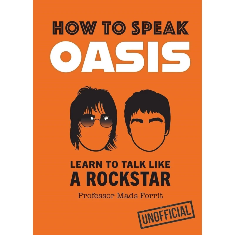 Image of Boxer Gifts HOW TO SPEAK OASIS - Black 15x11.6x1