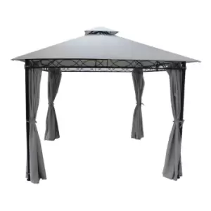 Image of Glendale Marco Polo 3x3m Gazebo - Grey