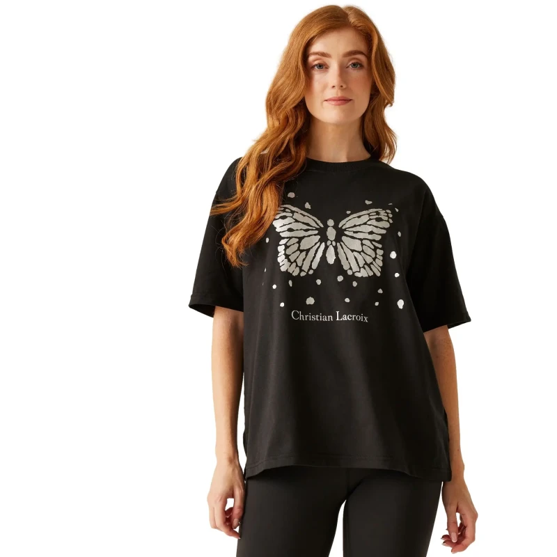 Image of Regatta Christian Lacroix Bellegard Tee - Black 12