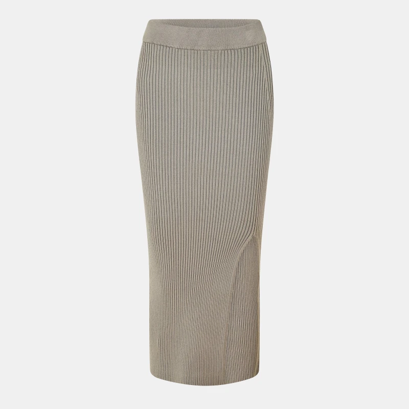 Image of Jack Wills Knitted Midi Skirt - Green Green 8