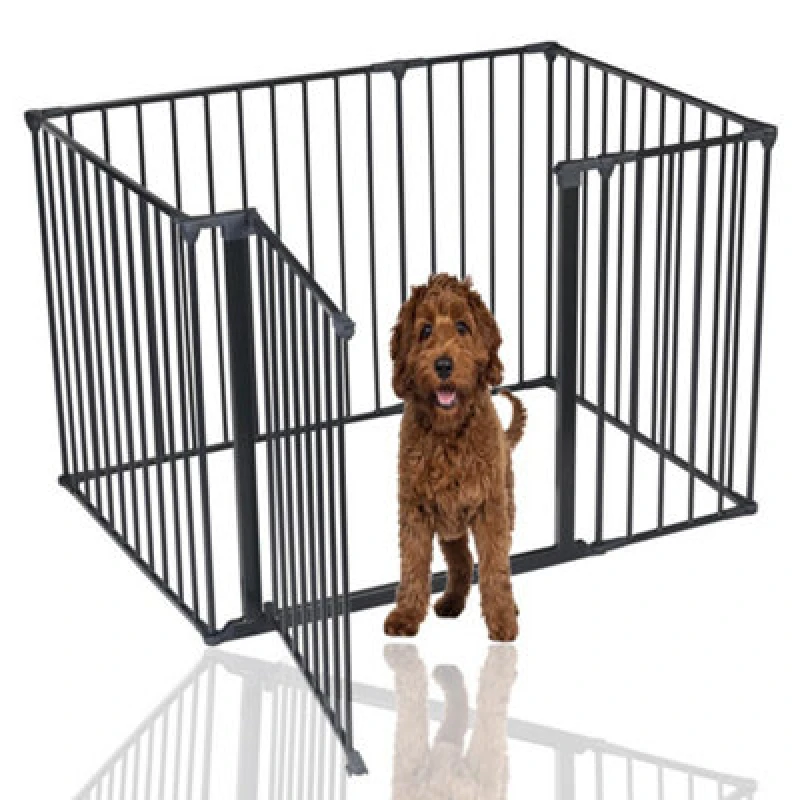 Image of Bettacare Pet Pen, 72Cm X 105Cm, Black, 70Cm High