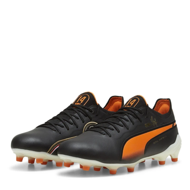 Image of Puma King Ultimate Firm Ground Football Boots Firm Ground Football Boots 6 (39) Black 20319641260