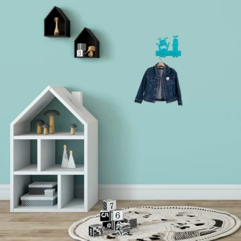 Image of Cute Things 3 - Blue Blue Metal Wall Hook