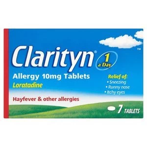 Image of Clarityn Allergy Hayfever Relief 7 Tablets