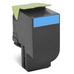 Image of Lexmark 70C2XC0 Cyan Laser Toner Ink Cartridge