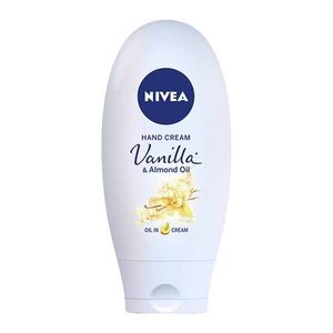 Image of Nivea Vanilla and Almond Hand Cream 75ml