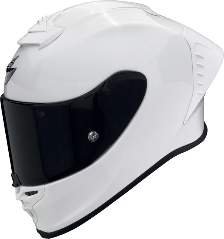 Image of Scorpion EXO-R1 Evo Air FIM Racing #1 Solid Pearl White Full Face Helmet Size L