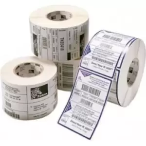 Image of Zebra 76180 Original Z-Trans Printer Label 1000T (102mm x 152mm) White