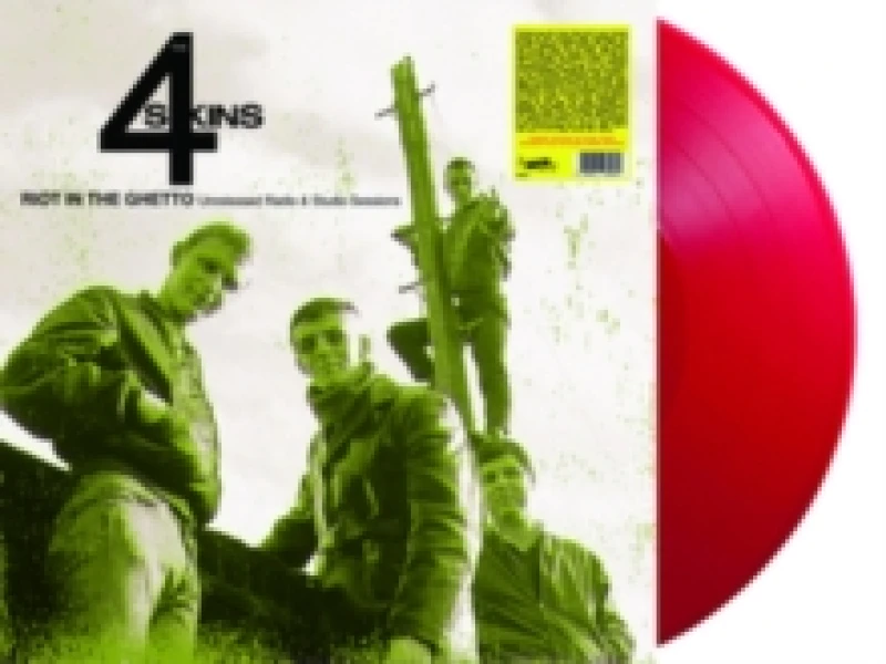 Image of 4 Skins Riot in the Ghetto: Unreleased Radio & Studio Sessions (Vinyl) 12 Album Coloured Vinyl