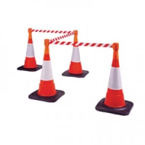 Image of Slingsby VFM Orange RetracTable Web Belt For Traffic Cones 329334