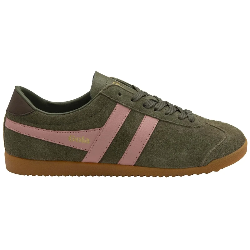 Image of Gola Womens Trainers Gola Bullet Suede Beige Female 39