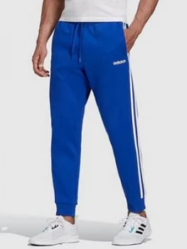Image of Adidas Essential 3 Stripe Track Pants - Blue