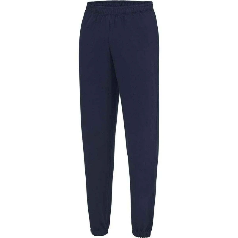 Image of AWDis AWDis Men College Cuffed Ankle Jogging Bottoms in Navy Size: X-Small Navy XS Male 5063470846603