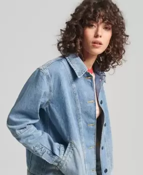 Image of Superdry Vintage Denim Chore Coat
