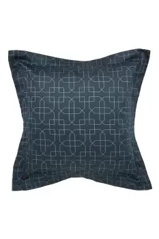 Image of 'Tulipomania' Cotton Sateen Square Pillowcase