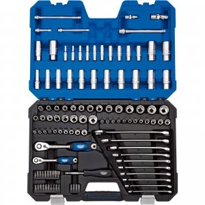 Image of Draper Expert 114 Piece Combination Drive Hex Socket Set Metric and Imperial Combination