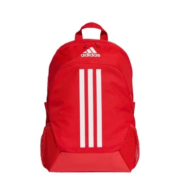 Image of adidas Power 5 Backpack Small Kids - Vivid Red / White / Vista Grey