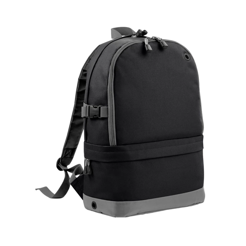 Image of Bagbase Mens Athleisure Pro Backpack in Black Male