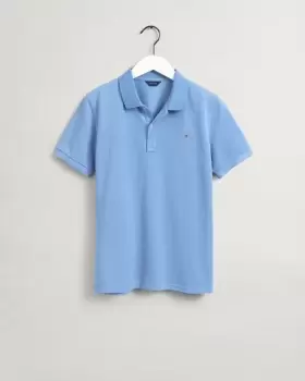 Image of GANT Teens Teen Boys Original Pique Polo Shirt (146/152) Blue