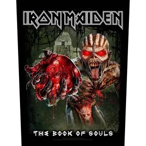 Image of Iron Maiden - Eddie's Heart Back Patch