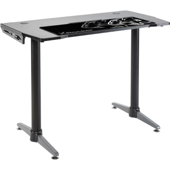 Image of X Rocker Panther Office Desk - Grey