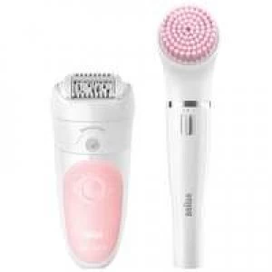 Image of Braun Silk-epil Epilators Silk-Epil Beauty Set 5 5/875 Wet & Dry Epilator